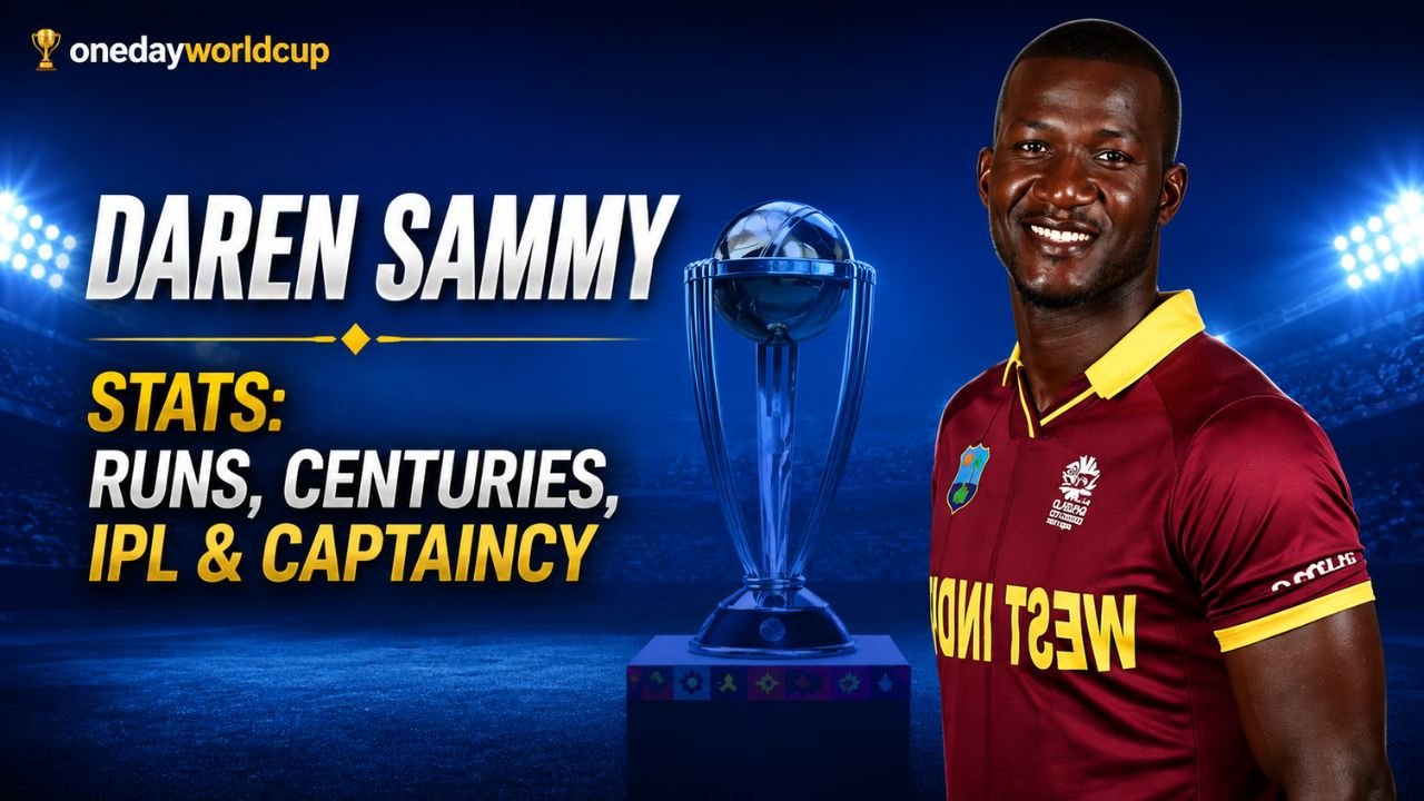 Daren Sammy Age, Career, Stats, Net Worth, Records, Coaching Journey & Complete Profile (2026) 