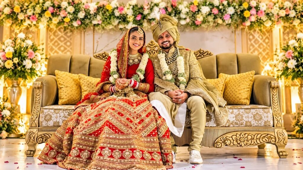 Kuldeep Yadav Wife Vanshika Chadha Marriage Photo