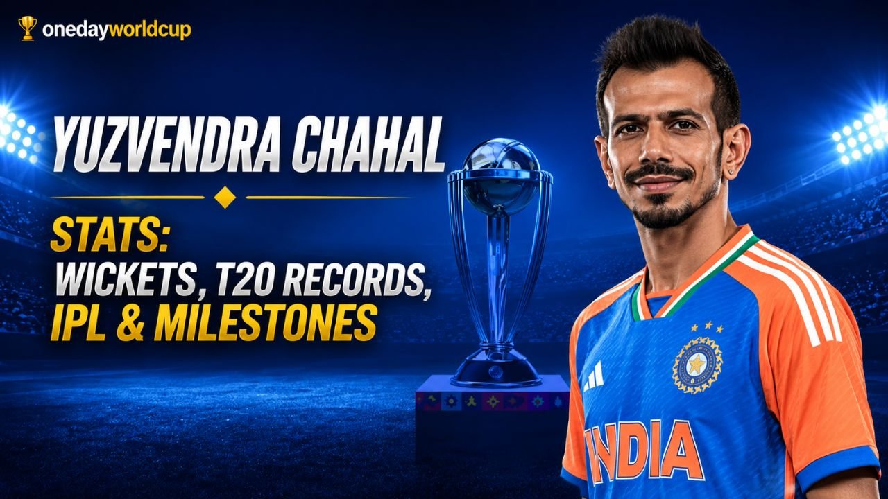 Yuzvendra Chahal Player Profile: Records, Stats, Family, Net Worth & Latest Controversies