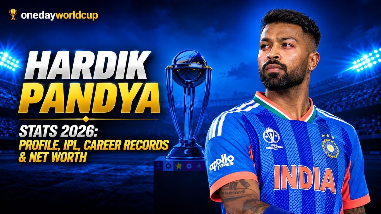 Hardik Pandya Stats: Career, Profile, Family & Personal Life