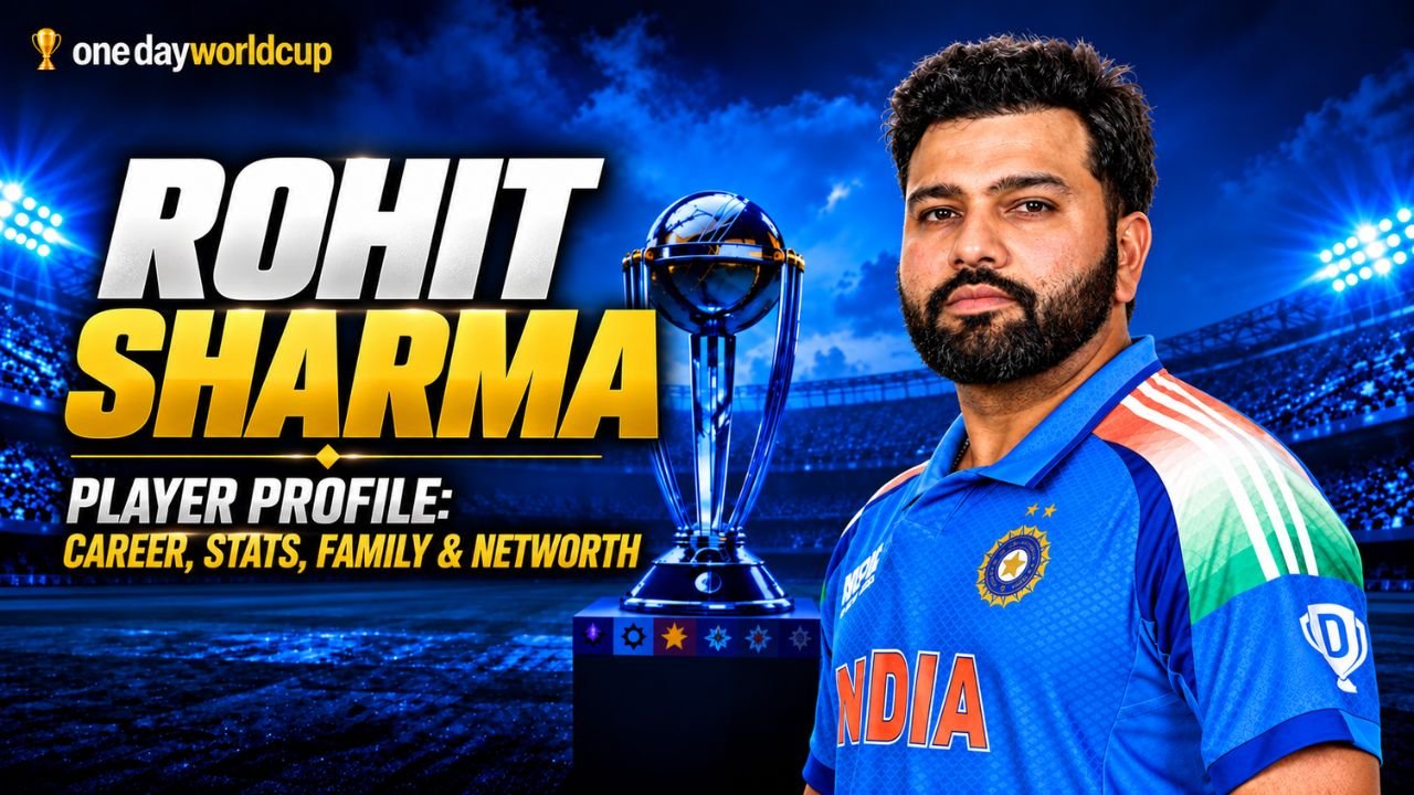 Rohit Sharma Bio, Stats, Age, Wife, Net Worth, Retirement