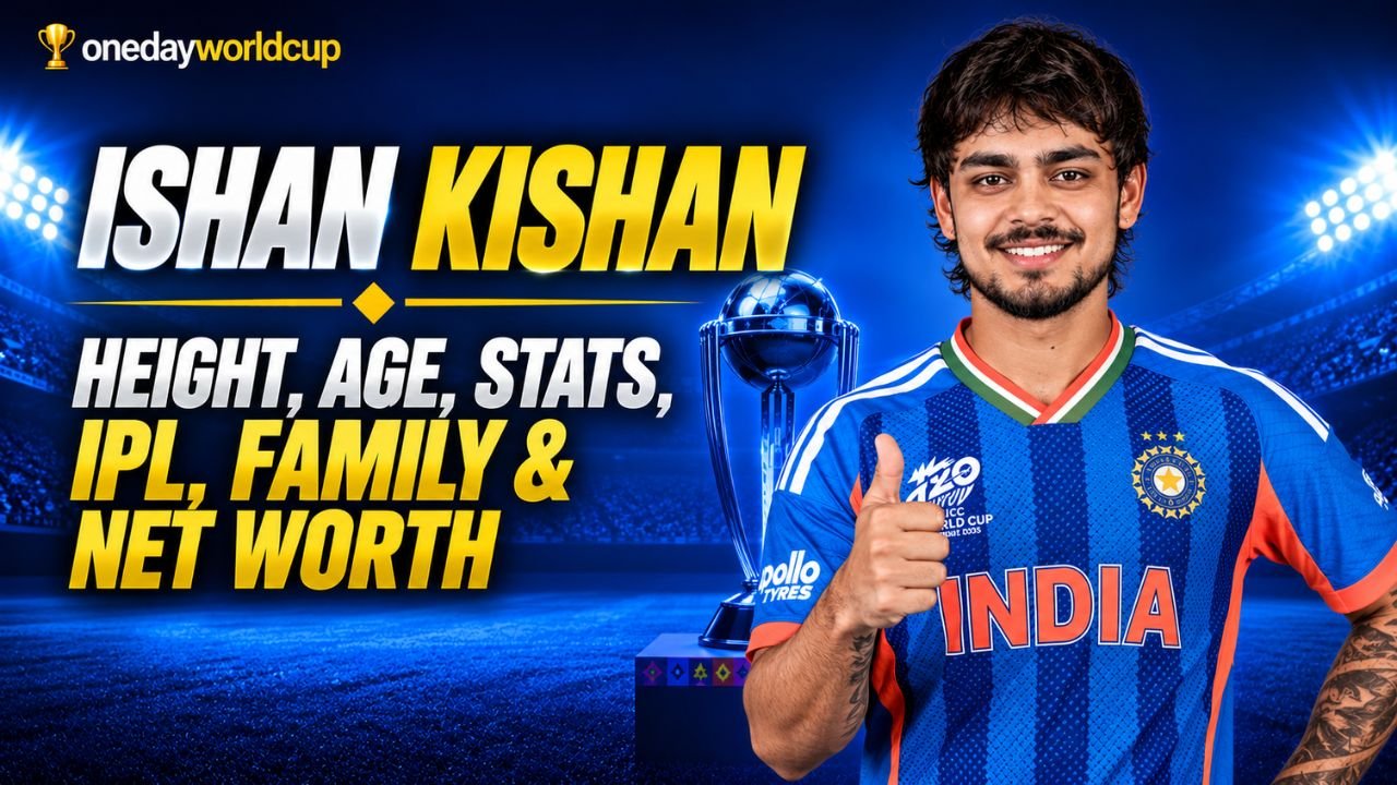 Ishan Kishan Height, Age, Stats, IPL, Family, Records & Net Worth