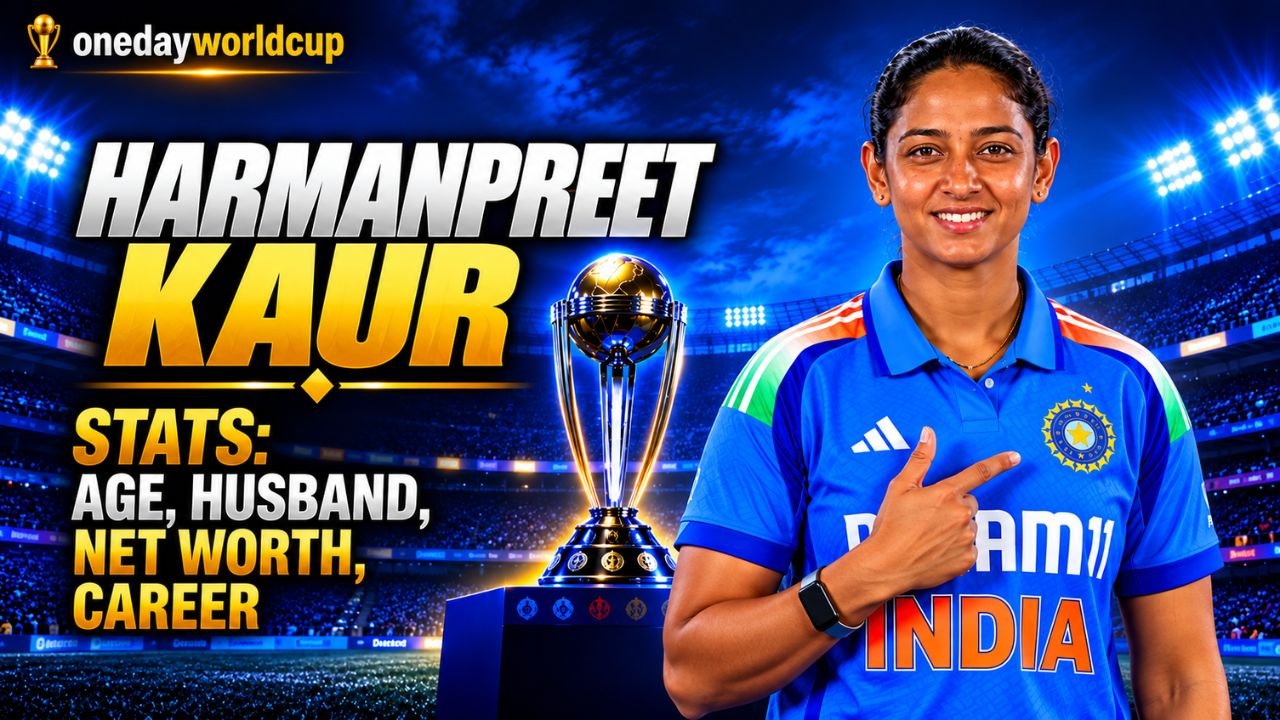 Harmanpreet Kaur Stats, Age, Records, Images, Husband & Net Worth