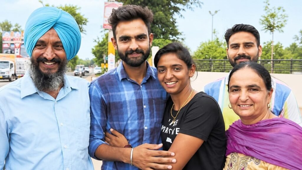 Harmanpreet Kaur Family: Parents, Sister Hemjeet Kaur, and Brother