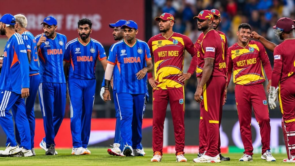 India National Cricket Team vs West Indies Cricket Team Timeline