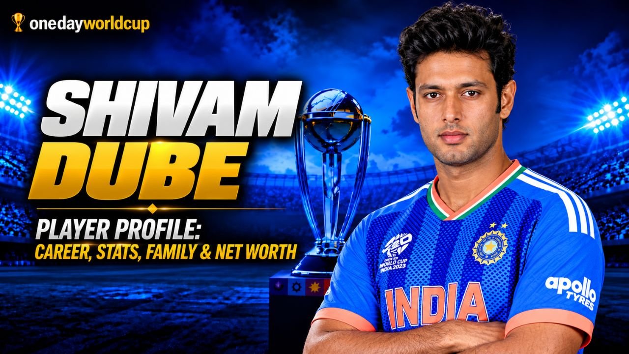 Shivam Dube Stats, Age, Career, Profile, Family & Net Worth