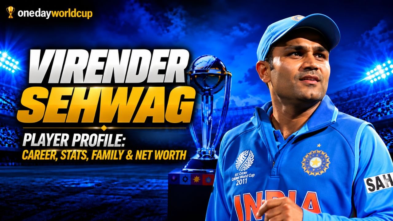 Virender Sehwag Stats, Age, Career, Wife, Family, Retirement & Net Worth