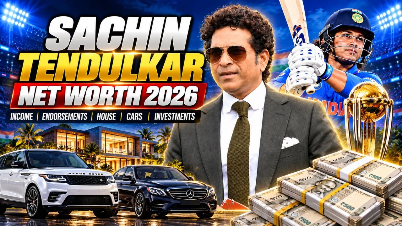 Sachin Tendulkar Net Worth 2026: Income, Endorsements, House, Cars and Investments